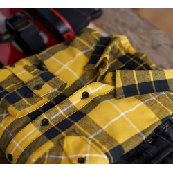 Men's Essence Shirt - yellow plaid
