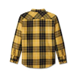 Men's Essence Shirt - yellow plaid