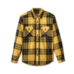 Men's Essence Shirt - yellow plaid