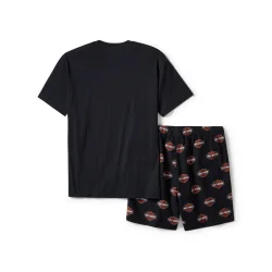 B&S Print Pajama Shorts Set- Mens