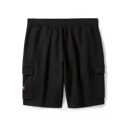 Fleece Cargo Short - Harley Black