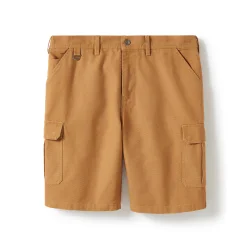 Heritage Canvas Cargo Shorts - Hickory
