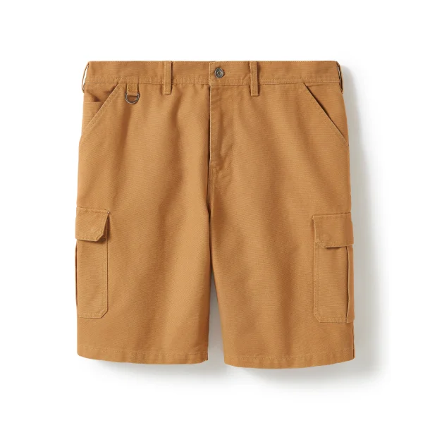 Heritage Canvas Cargo Shorts - Hickory