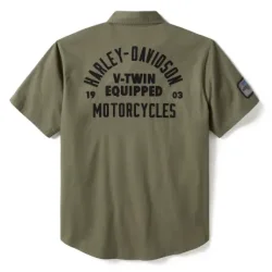 Garage Shirt Green s/s