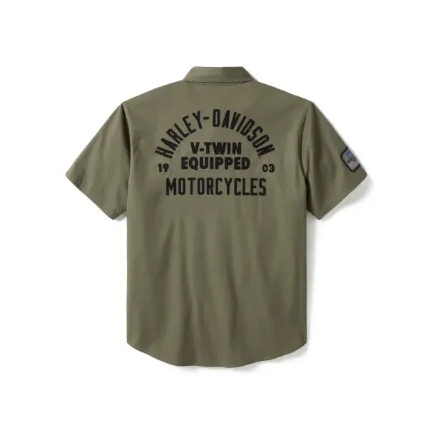 Garage Shirt Green s/s