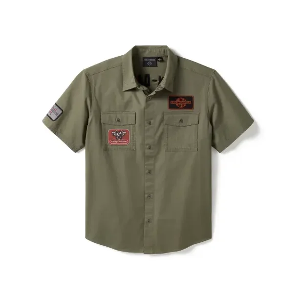 Garage Shirt Green s/s