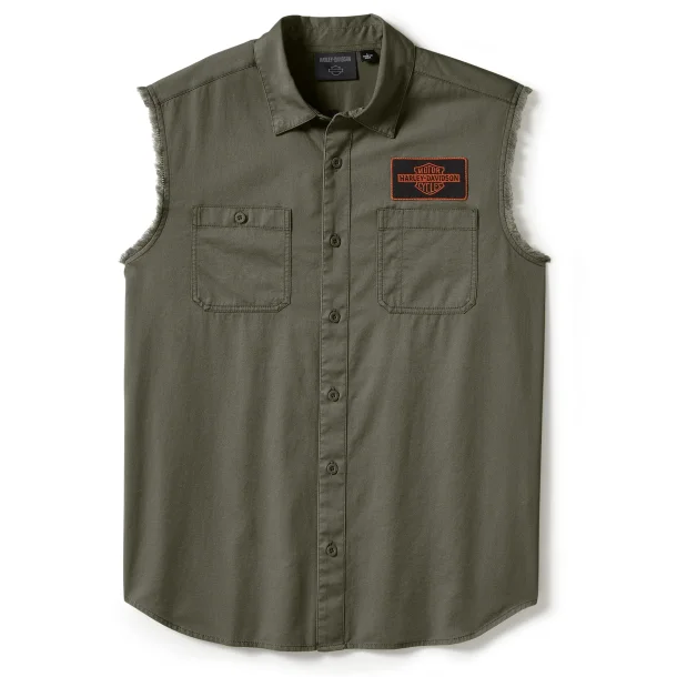  Blowout Shirt V-Twin Equipped Solid green