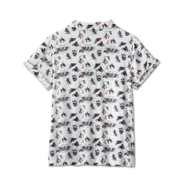 Ladies Twisty Aloha Shirt