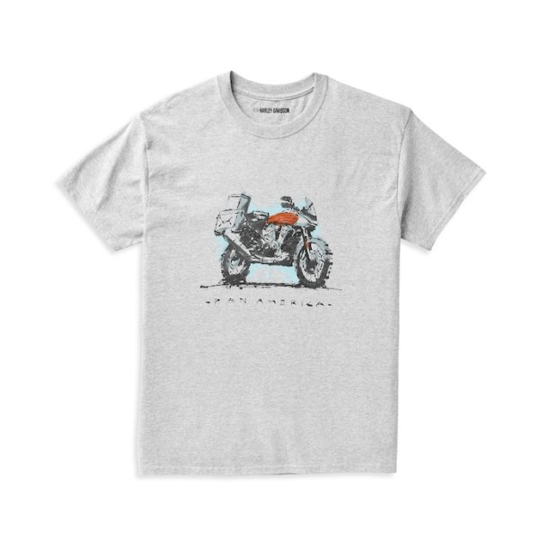 Men's Worldwide Tee - Grey