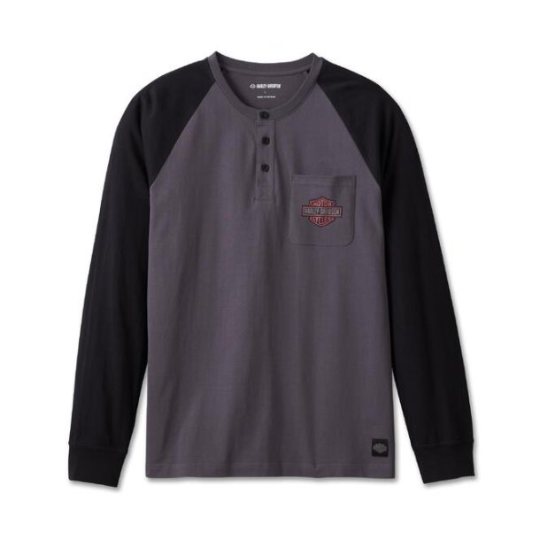 Club Crew Henley Grey