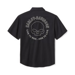 Willie G Dark Custom S/S Mechanics Shirt