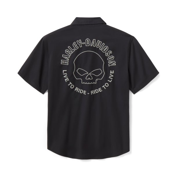 Willie G Dark Custom S/S Mechanics Shirt
