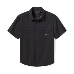 Willie G Dark Custom S/S Mechanics Shirt