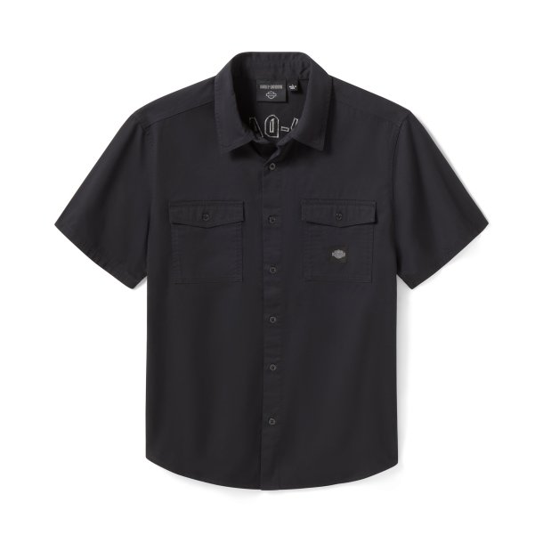 Willie G Dark Custom S/S Mechanics Shirt