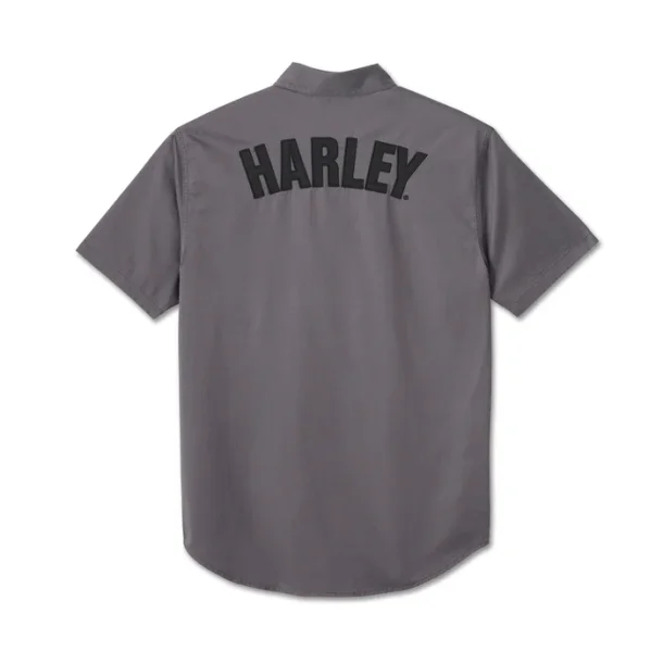 Men's Ashes Short Sleeve Shirt - Grey