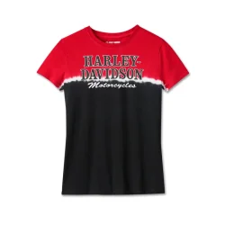 Women's Red Handed Dip Dye Tee