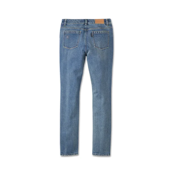 Women's Studded Out Embellished Denim Bottoms