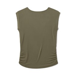 Bling H-D� Born to Fly Notch Neck Muscle Tee - Grape Leaf