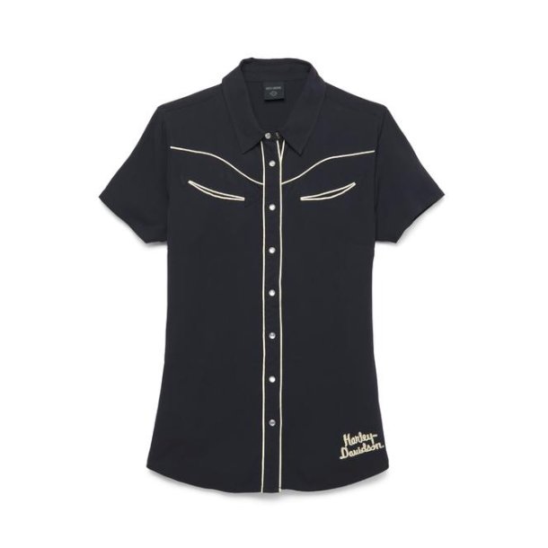 Women's Rockers Revival Contrast Piping Shirt