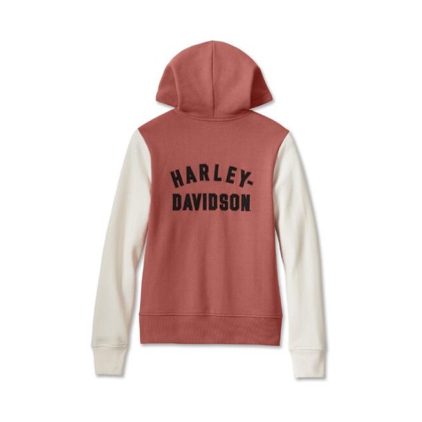 Special Colorblock Racer Font Hoodie