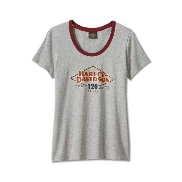 120th Anniversary Speedbird Diamond Women's  Scoopneck Tee 