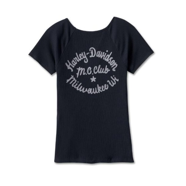 Creed Club Rib Knit Top