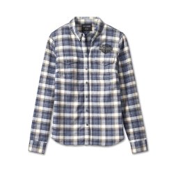  Women's Retro Club Crew Flannel Shirt