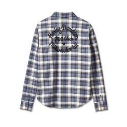  Women's Retro Club Crew Flannel Shirt