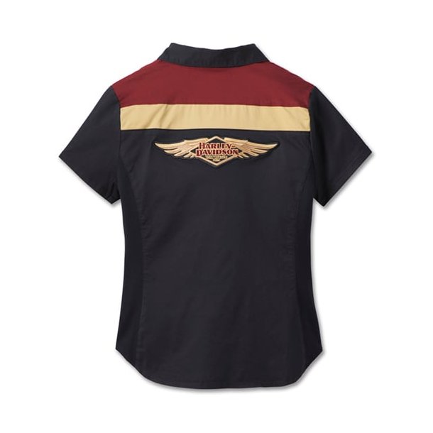 120th Anniversary Elemental Women's  Zip Front Shirt - Colorblocked 