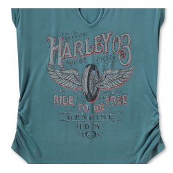 Bling Legendary Notch Neck Muscle Tee
