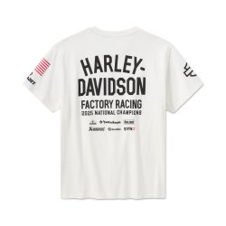 H-D Championship Tee - Bright White