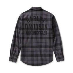 Racer Font Yarn Dyed Plaid