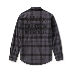 Racer Font Yarn Dyed Plaid