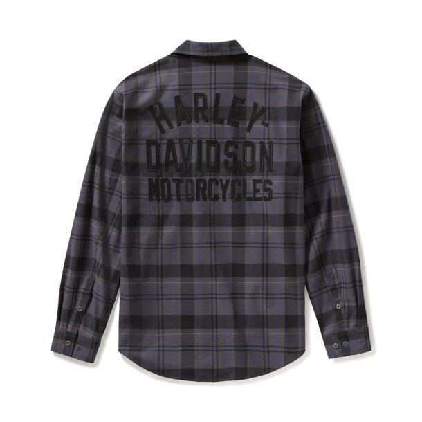 Racer Font Yarn Dyed Plaid