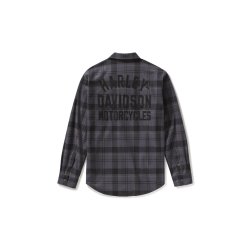 Racer Font Yarn Dyed Plaid