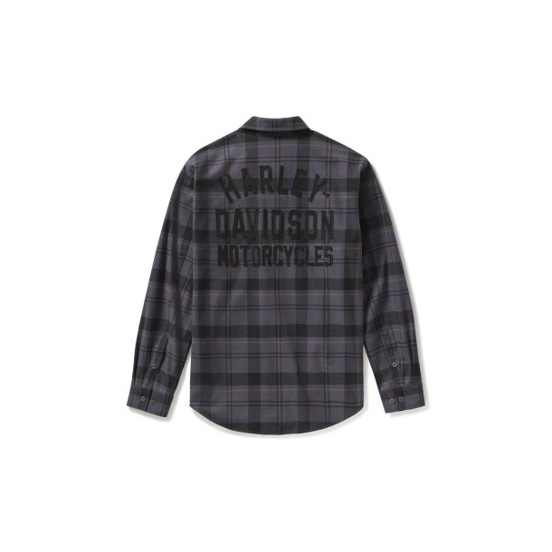 Racer Font Yarn Dyed Plaid