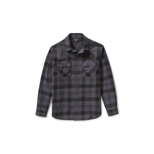 Racer Font Yarn Dyed Plaid