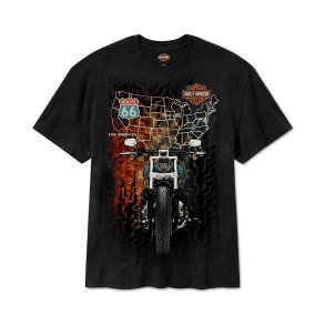 Men's H-D Route 66 Anniversary Short Sleeve Tee