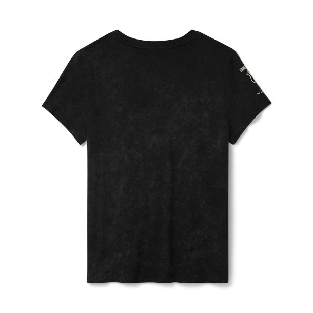 Women's H-D Route 66 Foil Legendary Short Sleeve V-Neck Tee