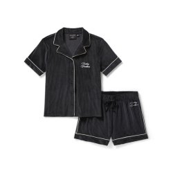 Velour Pajama Short Set