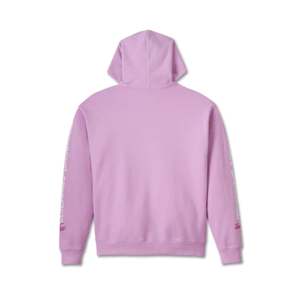 Willie G Winged Wheel Pullover Hoodie - Lavender
