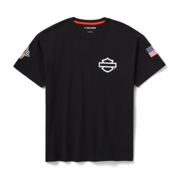 HARLEY FACTORY RACING T-SHIT, BLACK