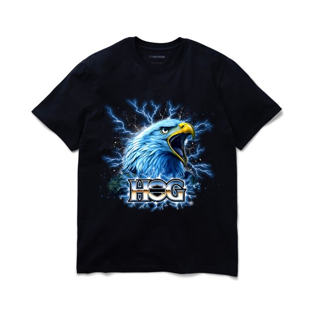 H.O.G. � Electric Eagle Short Sleeve Tee - Unisex