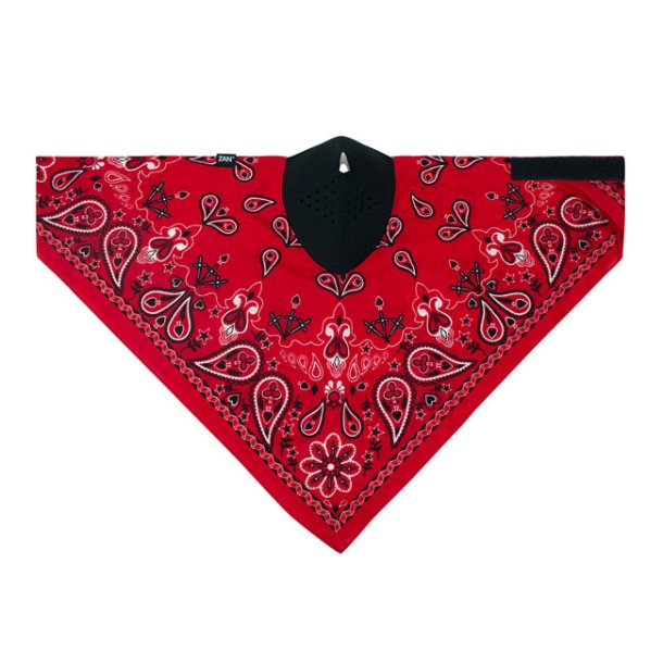 ZANHEADGEAR NEODANNA MASK RED PAISLEY