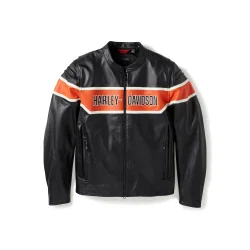 Trenton Leather Riding Jacket