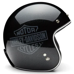 Open Face Helmet Ace C02 ECE black/orange