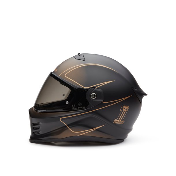 Willie G Dark Custom Division X15 Full Face Helmet
