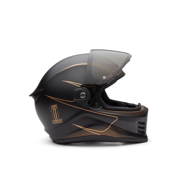 Willie G Dark Custom Division X15 Full Face Helmet