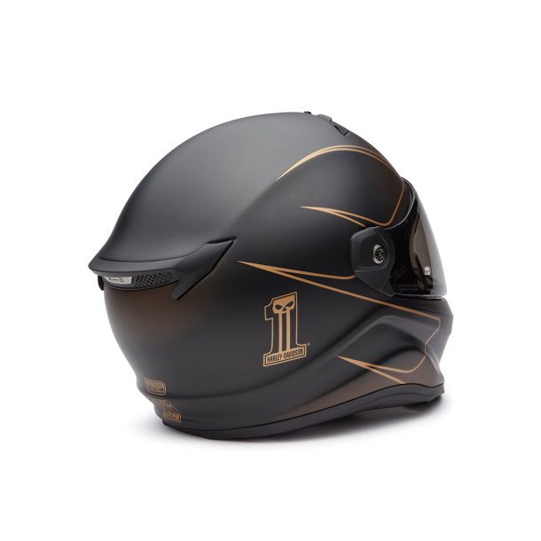Willie G Dark Custom Division X15 Full Face Helmet