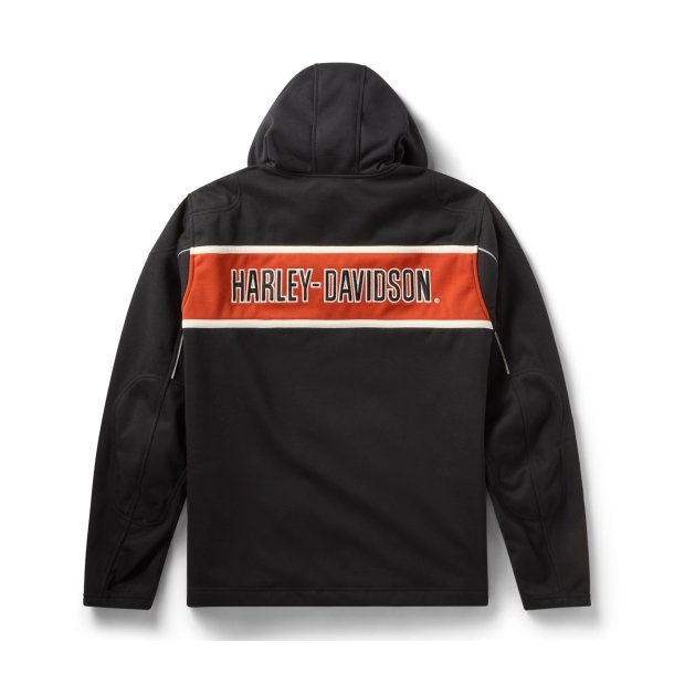 Men�s H-D Trenton Deflector 2.0 Hooded Riding Fleece